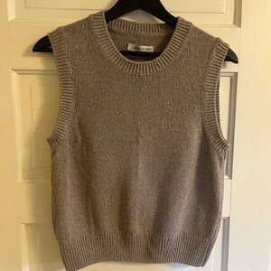 Outerknown Women's Gray Sweater Vest